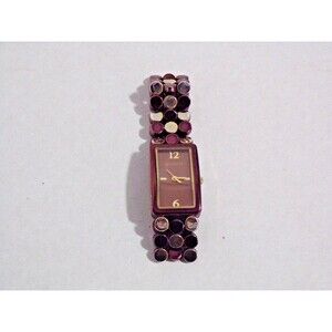 Valletta Women's Wrist Watch Two Tone Circle Link Bracelet Quartz ZRT20006‎